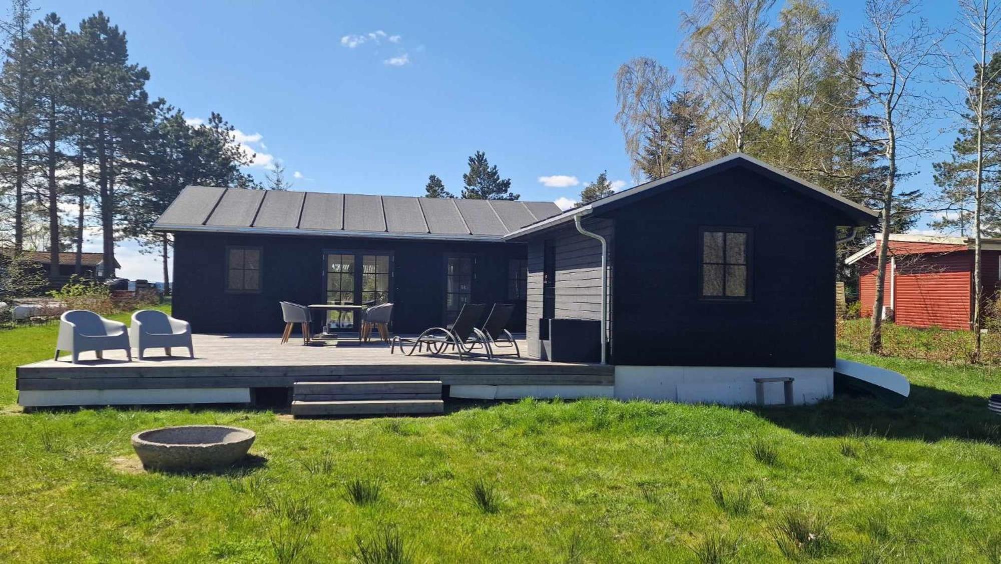 Sommerhus Ved Mosso Med Sokig Скандерборг Екстериор снимка