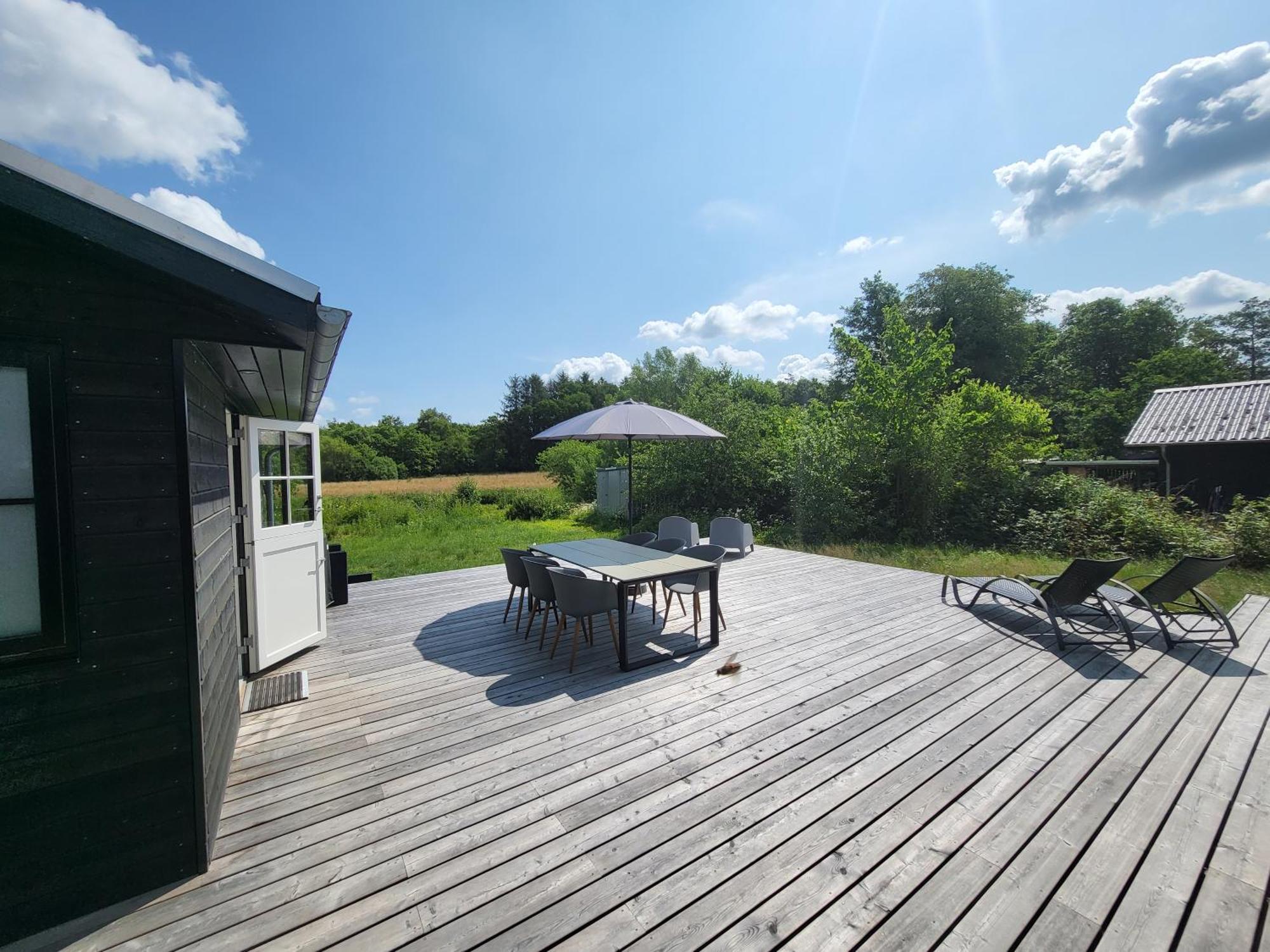 Sommerhus Ved Mosso Med Sokig Скандерборг Екстериор снимка